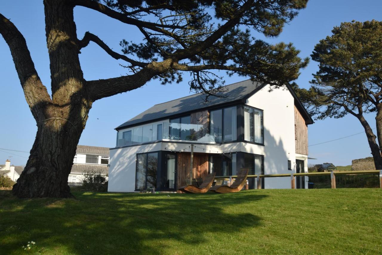 Flat 1 High Tide House, Mortehoe - Beautifully Designed Ground Floor Flat With Sea Views And Garden Exterior foto